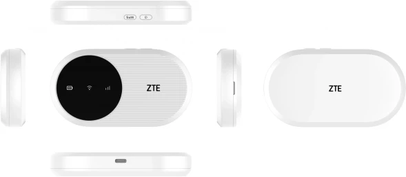 Модем 3G/4G/4G+ ZTE U20 USB Wi-Fi VPN Firewall +Router внешний белый