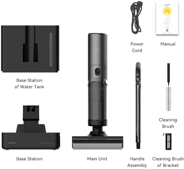 Пылесос моющий Deerma DEM-VX900W 160Вт серый