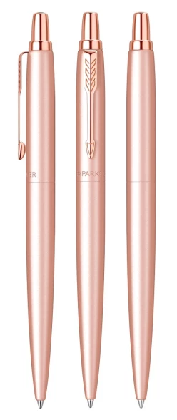 Ручка шариков. Parker Jotter Monochrome XL SE20 (2122755) роз.зол.мат. M син. черн. подар.кор.