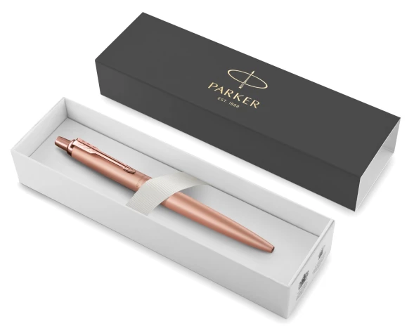 Ручка шариков. Parker Jotter Monochrome XL SE20 (2122755) роз.зол.мат. M син. черн. подар.кор.