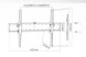 Кронштейн для телевизора Ultramounts UM839T черный 37&amp;quot;-70&amp;quot; макс.40кг настенный наклон