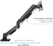 Кронштейн для мониторов Arm Media LCD-T23 черный 17&amp;quot;-32&amp;quot; макс.18кг настольный поворот и наклон