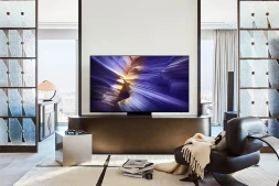 Телевизор OLED Samsung 48" QE48S90FAEXRU Series 9 черный графит 4K Ultra HD 120Hz DVB-T2 DVB-C DVB-S2 USB WiFi Smart TV