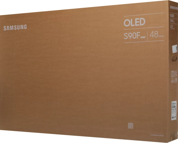 Телевизор OLED Samsung 48&amp;quot; QE48S90FAEXRU Series 9 черный графит 4K Ultra HD 120Hz DVB-T2 DVB-C DVB-S2 USB WiFi Smart TV