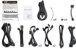 Блок питания Thermaltake ATX 850W Toughpower GF3 ARGB 80+ gold 24pin APFC 140mm fan color LED 9xSATA Cab Manag RTL