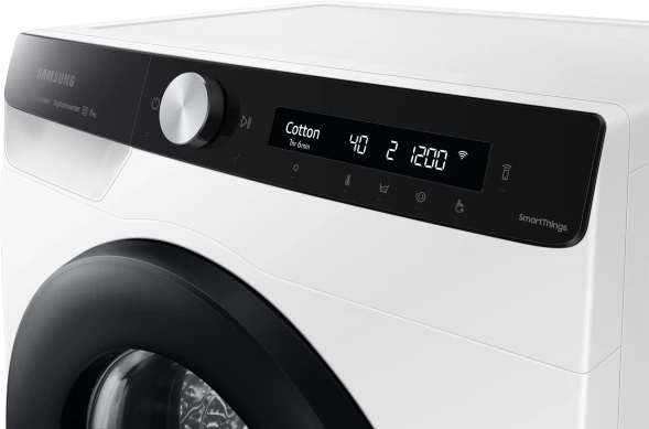 Стиральная машина Samsung WW80AG6S28AELP класс: A загр.фронтальная макс.:8кг белый инвертер