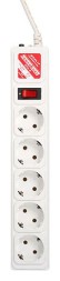 Сетевой фильтр Powercube SPG-B-15-WHITE 5м (5 розеток) белый (коробка)