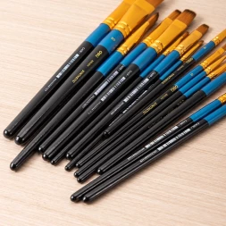 Кисть Deli EC409-16 синтетика плоск. №16