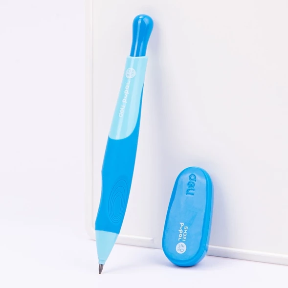 Карандаш мех. Deli SH321blue Pupal 2.0мм синий блистер