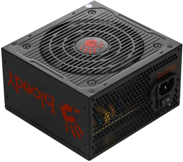 Блок питания Bloody ATX 750W BD-PS750B 80+ bronze (20+4pin) APFC 120mm fan 6xSATA RTL