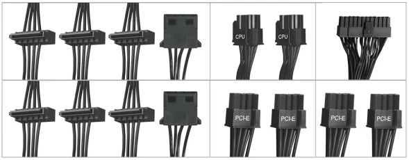 Блок питания Bloody ATX 750W BD-PS750B 80+ bronze (20+4pin) APFC 120mm fan 6xSATA RTL