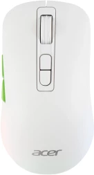 Мышь Acer OMR311 белый оптическая 2400dpi беспров. BT/Radio USB 7but (ZL.MCECC.034)