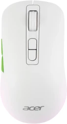 Мышь Acer OMR311 белый оптическая 2400dpi беспров. BT/Radio USB 7but (ZL.MCECC.034)
