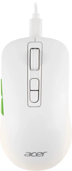 Мышь Acer OMR311 белый оптическая 2400dpi беспров. BT/Radio USB 7but (ZL.MCECC.034)
