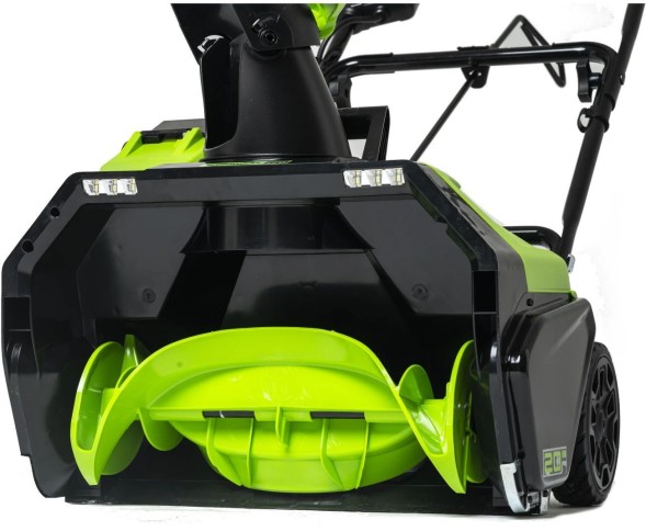Снегоуборщик электр. Greenworks GD60PST 2кВт