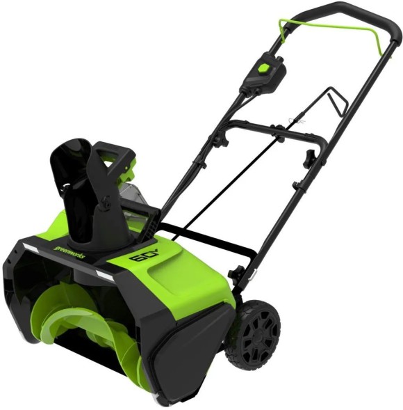 Снегоуборщик электр. Greenworks GD60PST 2кВт