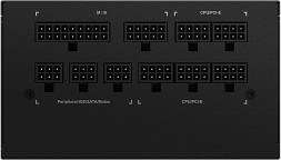 Блок питания Gigabyte ATX 850W GP-UD850GM 80+ gold (20+4pin) APFC 120mm fan 8xSATA Cab Manag RTL