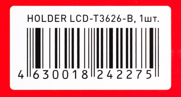 Кронштейн для телевизора Holder T3626-B черный 22&amp;quot;-47&amp;quot; макс.25кг настенный наклон