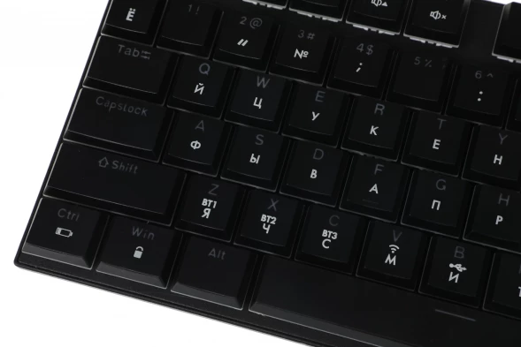 Клавиатура GMNG GG-KB783XPW механическая черный USB беспроводная BT/Radio Multimedia for gamer LED (1910520)