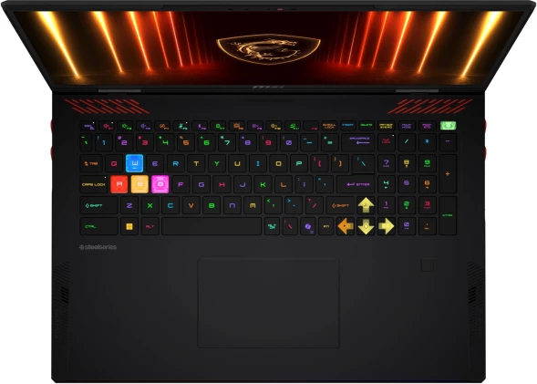 Ноутбук MSI Raider 18 HX AI A2XWIG-204RU Core Ultra 9 275HX 32Gb SSD4Tb NVIDIA GeForce RTX5080 16Gb 18&amp;quot; IPS UHD+ (3840x2400) Windows 11 black WiFi BT Cam (9S7-182462-204)