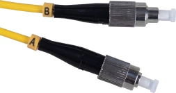 Патч-корд Cabeus FOP(D)-9-LC-FC-1M 2x9/125 OS2 LC дуплекс-FC дуплекс 1м LSZH желтый