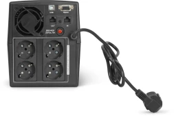 Источник бесперебойного питания Импульс Юниор Смарт 1200 720Вт 1200ВА черный