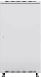 Шкаф коммутационный Cabeus (SH-05C-12U60/60) напольный 12U 600x600мм пер.дв.стекл металл 800кг серый 500мм 730мм IP20 сталь