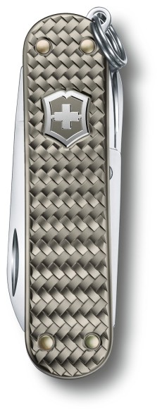 Нож перочинный Victorinox Classic Precious Alox (0.6221.4031G) 58мм 5функц. серый подар.коробка
