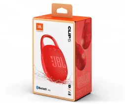 Колонка порт. JBL Clip 5 красный 7W Mono BT 10м 1400mAh