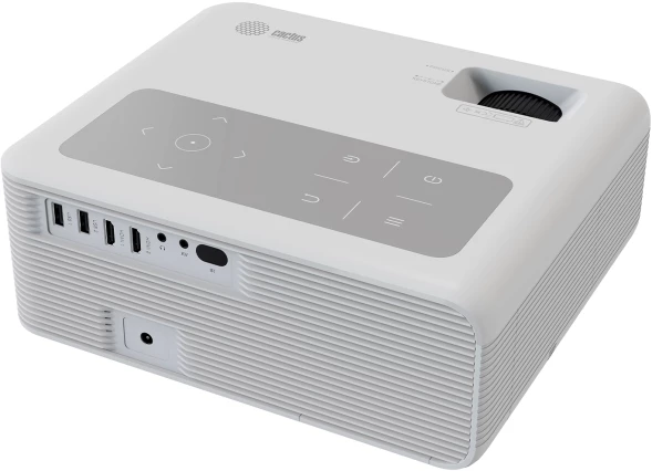 Проектор Cactus CS-PRM.01WT.Full HD LCD 700Lm ANSI (1920x1080) 2500:1 ресурс лампы:50000часов 2xUSB typeA 2xHDMI 1.8кг