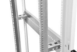 Шкаф коммутационный ЦМО (ШТК-М-42.8.8-4ААА) напольный 42U 800x800мм пер.дв.перфор. задн.дв.стал.лист 2 бок.пан. 1010кг белый 655мм 123.1кг 180град. 2030мм