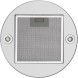 Вытяжка каминная Maunfeld Lee Light Isla 35 Inox нержавеющая сталь управление: кнопочное (1 мотор)