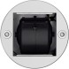 Вытяжка каминная Maunfeld Lee Light Isla 35 Inox нержавеющая сталь управление: кнопочное (1 мотор)