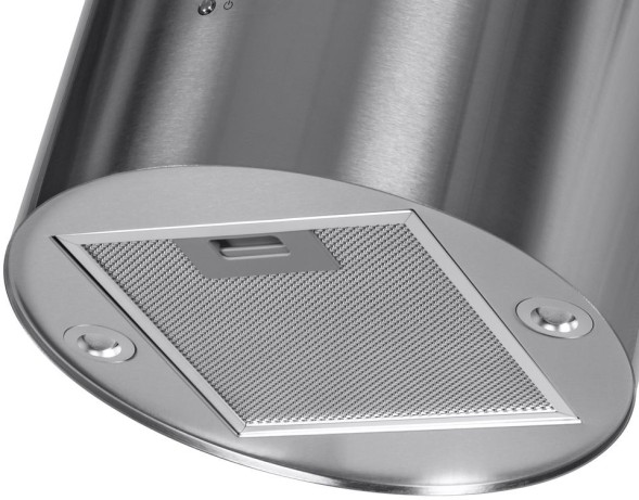 Вытяжка каминная Maunfeld Lee Light Isla 35 Inox нержавеющая сталь управление: кнопочное (1 мотор)