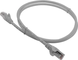 Патч-корд Lanmaster LAN-PC45/S5E-7.0-GY FTP RJ-45 вил.-вилка RJ-45 кат.5E 7м серый LSZH