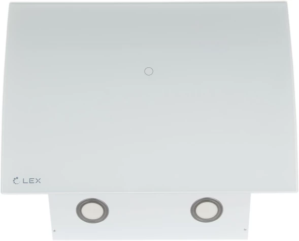 Вытяжка каминная Lex Plaza GS 600 WH белый управление: сенсорное (1 мотор)