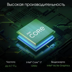 Моноблок Digma Pro Unity 23.8&amp;quot; Full HD i7 1255U (1.7) 16Gb SSD1Tb Iris Xe Windows 11 Pro GbitEth WiFi BT 90W клавиатура мышь Cam серый 1920x1080