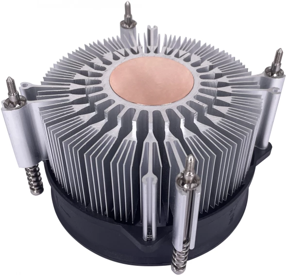 Устройство охлаждения(кулер) Digma D-CPC110-PWM3 92x92x25mm Soc-1200/1150/1151/1155 черный 4-pin 25dB Al+Cu 110W Ret