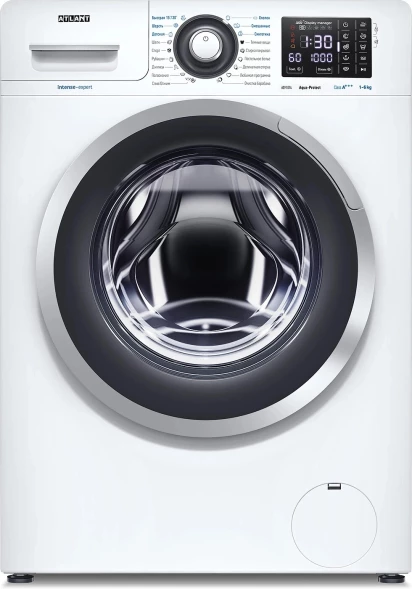 Стиральная машина Атлант 60У1014-01 класс: A+++ загр.фронтальная макс.:6кг белый