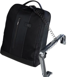 Рюкзак мужской Piquadro Brief2 CA4818BR2/N черный нейлон/натур.кожа