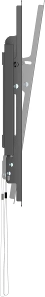 Кронштейн для телевизора Ultramounts UM852T черный 43&amp;quot;-95&amp;quot; макс.75кг настенный наклон
