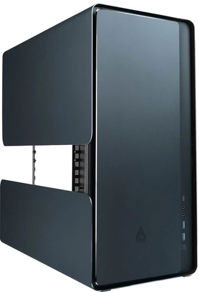 Корпус Azza CAST черный без БП ATX 1x140mm 2xUSB3.0 audio