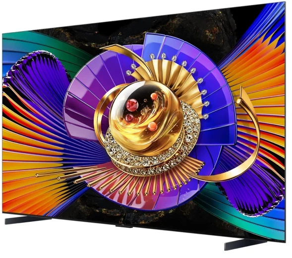 Телевизор QLED TCL 98&amp;quot; 98C7L SQD-Mini LED черный 4K Ultra HD 144Hz DVB-T DVB-T2 DVB-C DVB-S DVB-S2 USB WiFi Smart TV