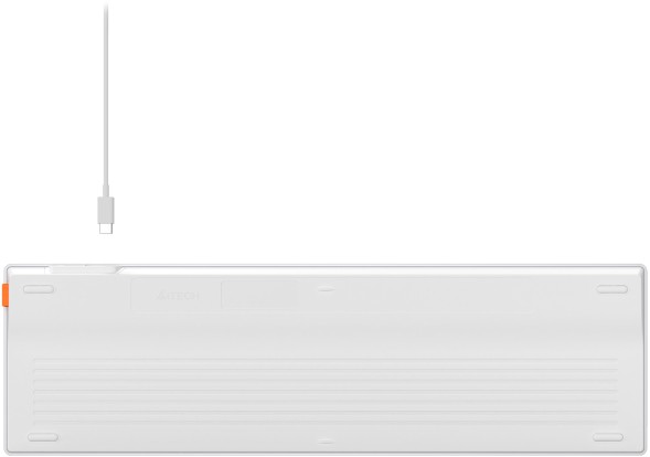 Клавиатура A4Tech Fstyler FBX50C белый USB беспроводная BT/Radio slim Multimedia (FBX50C WHITE)