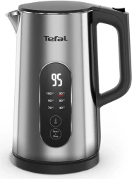 Чайник электрический Tefal KI871DE0 1.7л. 1500Вт серебристый корпус: нерж.сталь/пластик (7211419755)