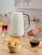 Чайник электрический Gorenje K17DPW 1.7л. 2200Вт белый/серебристый корпус: пластик/металл