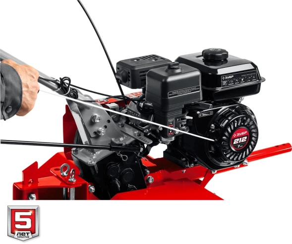 Мотоблок Зубр Мастер МТБ-400 У бензиновый 5.15кВт 7л.с.