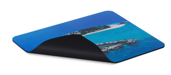 Коврик для мыши Buro BU-M10020 Мини рисунок/тропический отель 230x180x2мм