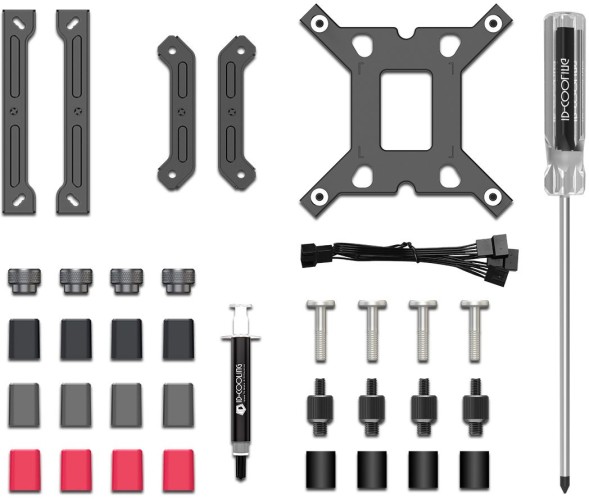 Устройство охлаждения(кулер) ID-Cooling Frozn A720 Soc-AM5/AM4/1151/1200/2066/1700 черный 4-pin 33.5dB Al+Cu 300W 1300gr Ret