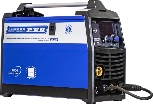 Сварочный полуавтомат Aurora SPEEDWAY 165 SYNERGIC инвертор TIG/МIG/МAG/MMA/FCAW 6.2кВт